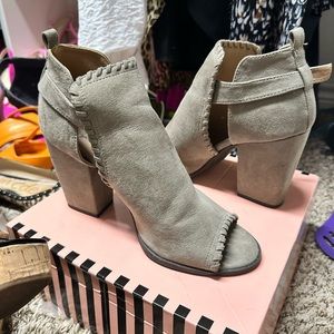 Open Toe Heel Boots